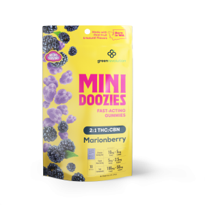 Buy Mini Doozies Marionberry 2:1 THC CBN Gummies